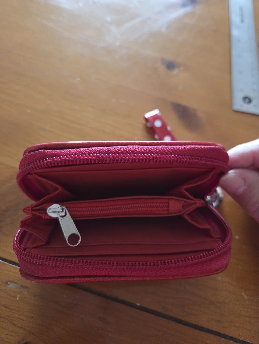 Disney Parks Minnie Mouse wristlet